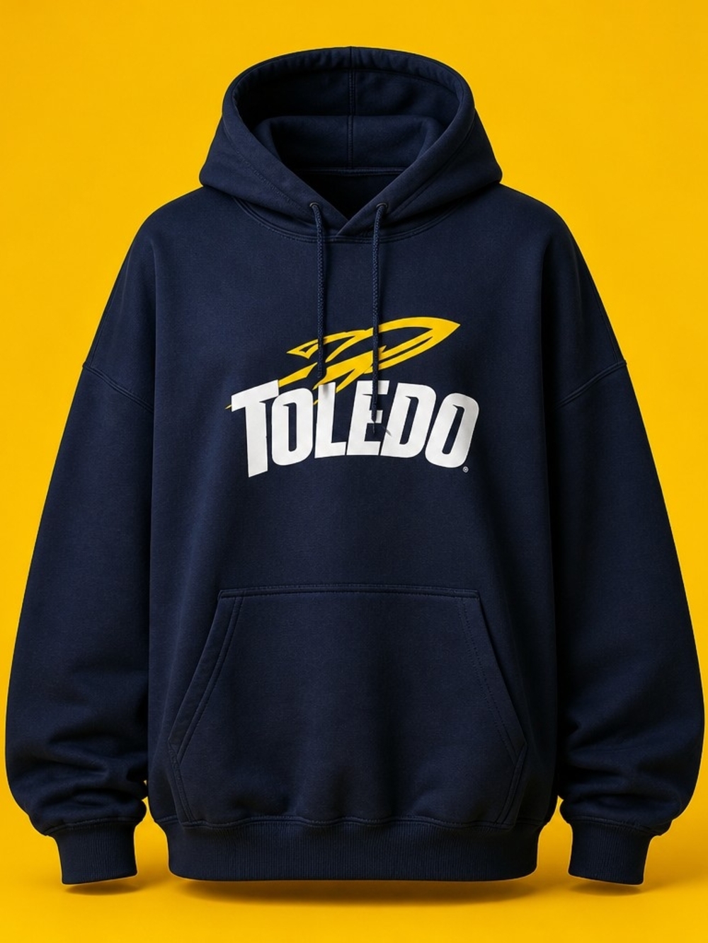 Men's Toledo Rockets Navy Blue Personalized Hoodie Sweatshirt 3XL 5078